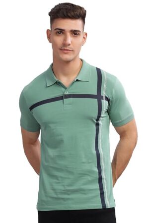 ADRO Regular Fit Polo T-Shirt for Men| Printed Polo T-Shirt | Cotton Polo T Shirt