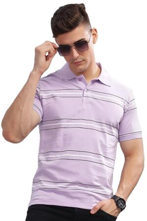 ADRO Regular Fit Polo T-Shirt for Men| Printed Polo T-Shirt | Cotton Polo T Shirt